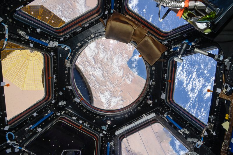 View of Earth from the Cupola on the ISS