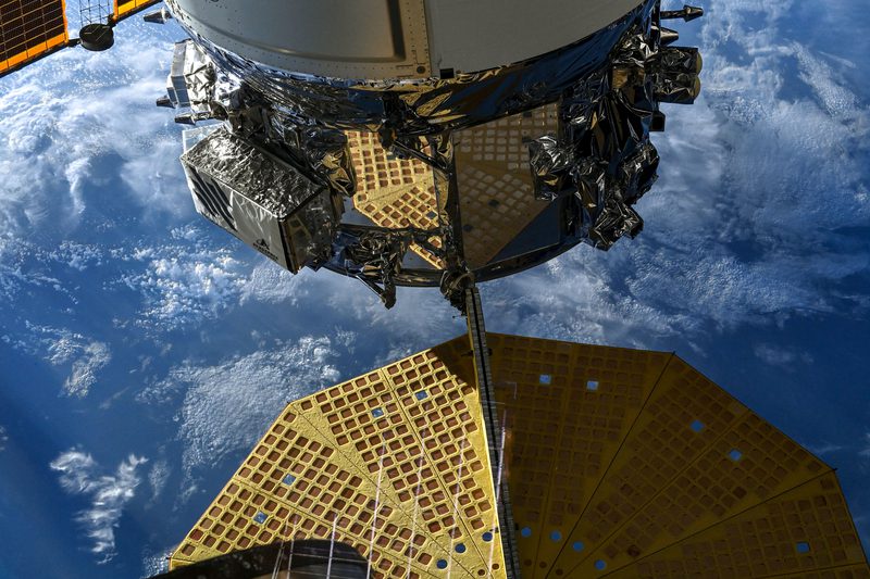 View of Cygnus and Earth